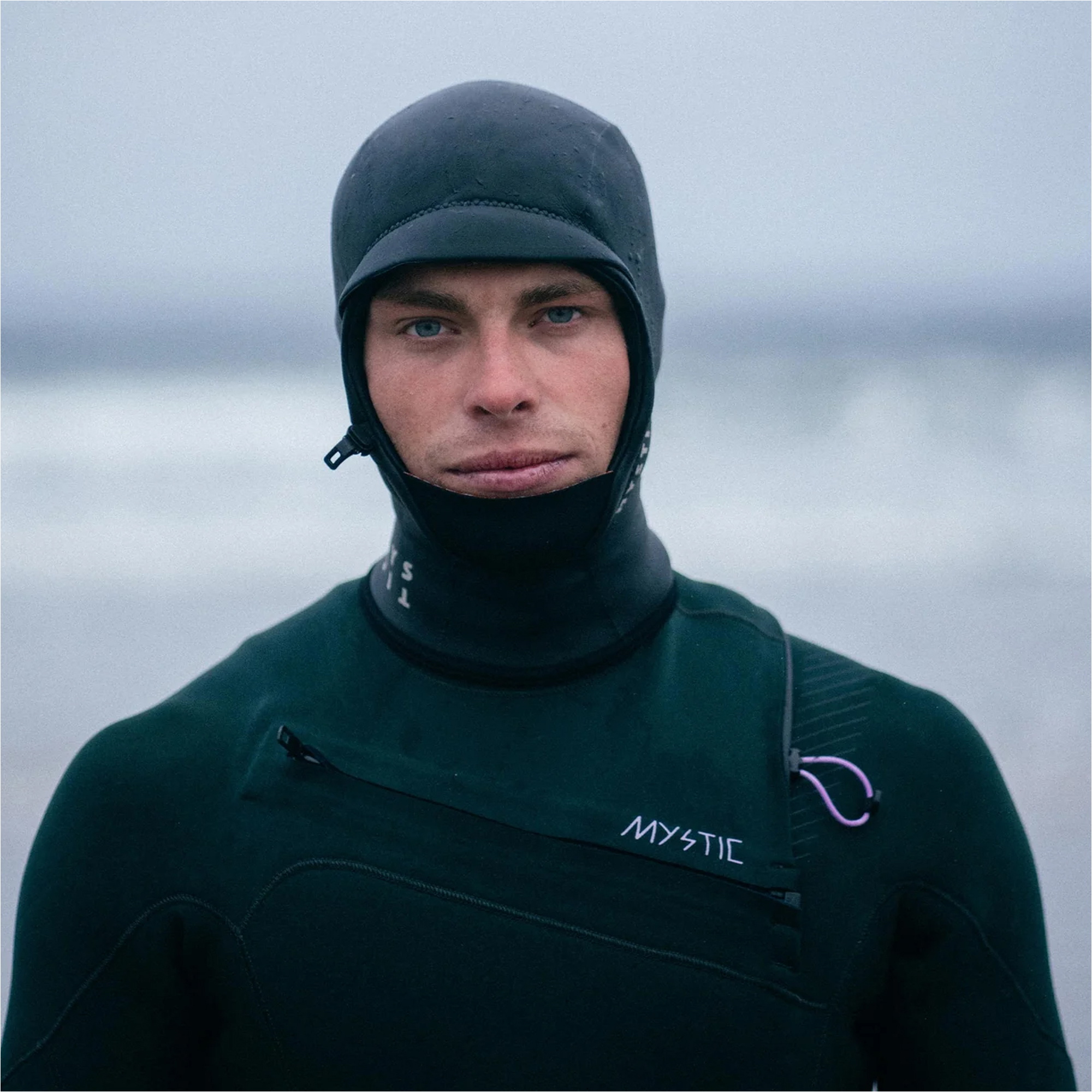 2026 Mystic Supreme 3mm Wetsuit Hood 35016.230017 - Black